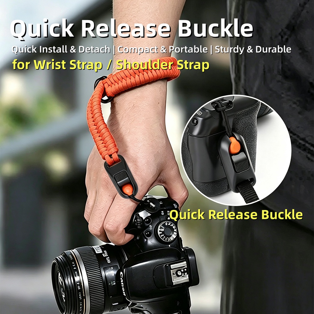 Camera Wrist Strap - مشبك توصيل حزام الكاميرا سريع الفك،