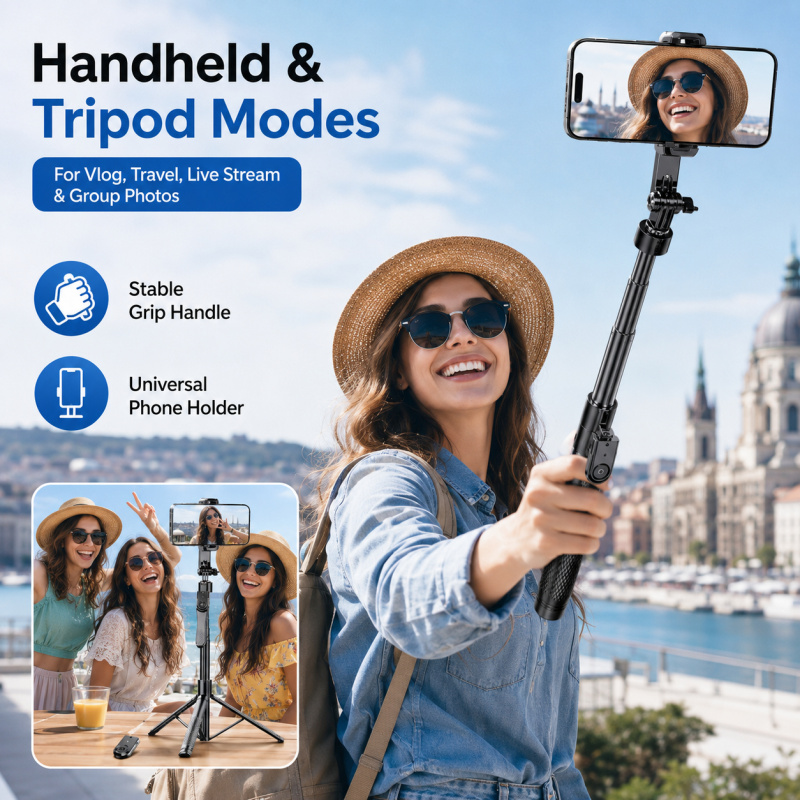 عصا سيلفي بلوتوث بطول 2 متر مع - مراجعة Photography Basics وسعره