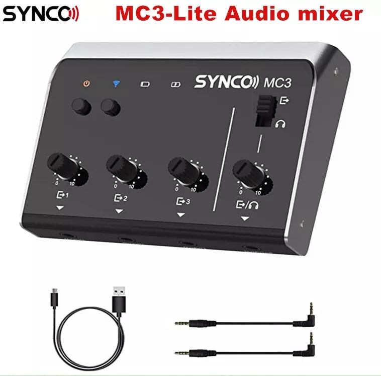 Synco MC3 Lite جهاز مزج الصوت  - مراجعة Photography Videos Free وسعره