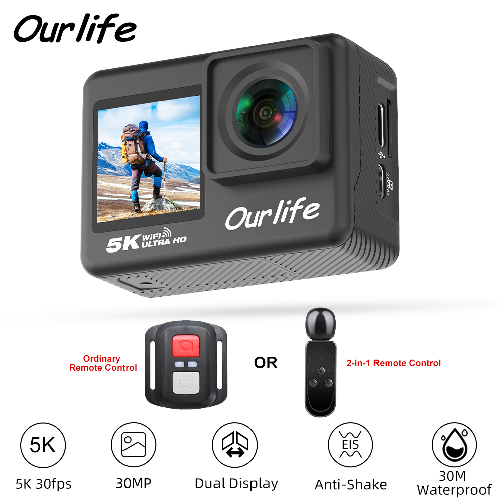 كاميرا Ourlife 5K30FPS Action  - مراجعة Photographic Memory وسعره
