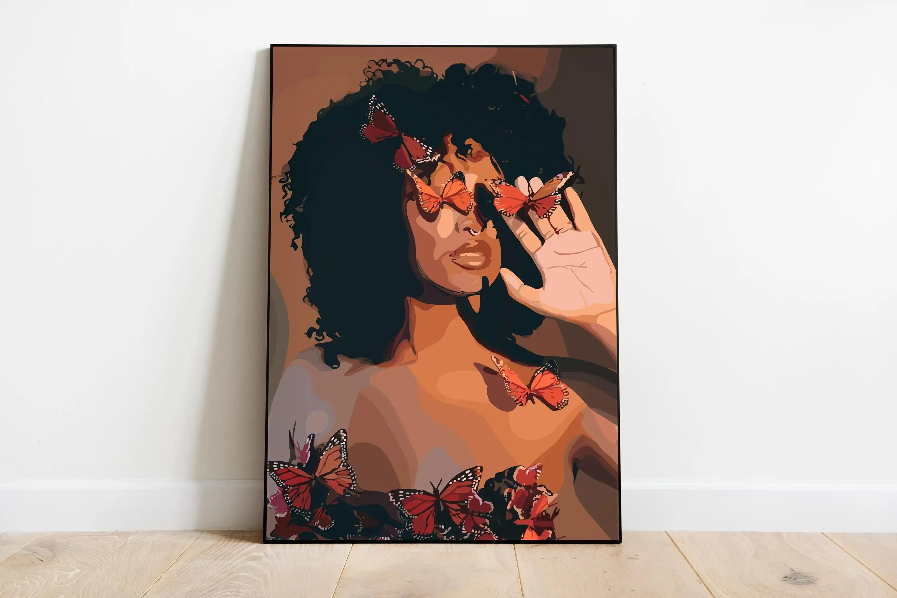 فتاة سوداء عصرية المرأة مسمار  - مراجعة Photography Design وسعره