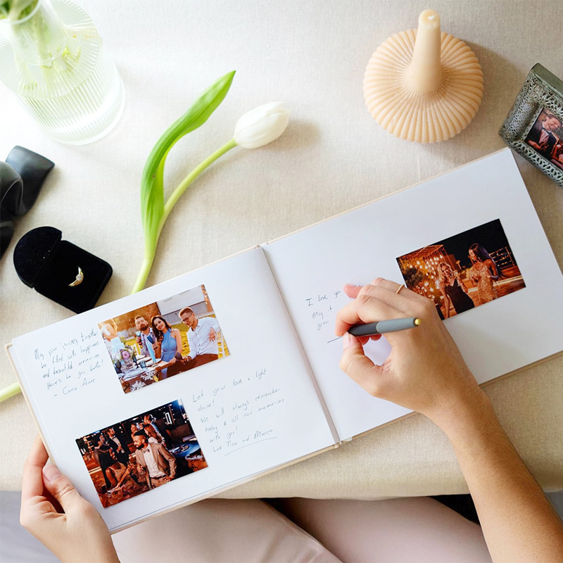 ألبوم صور مخصص لدفتر الزوار، د - مراجعة Photography Book وسعره